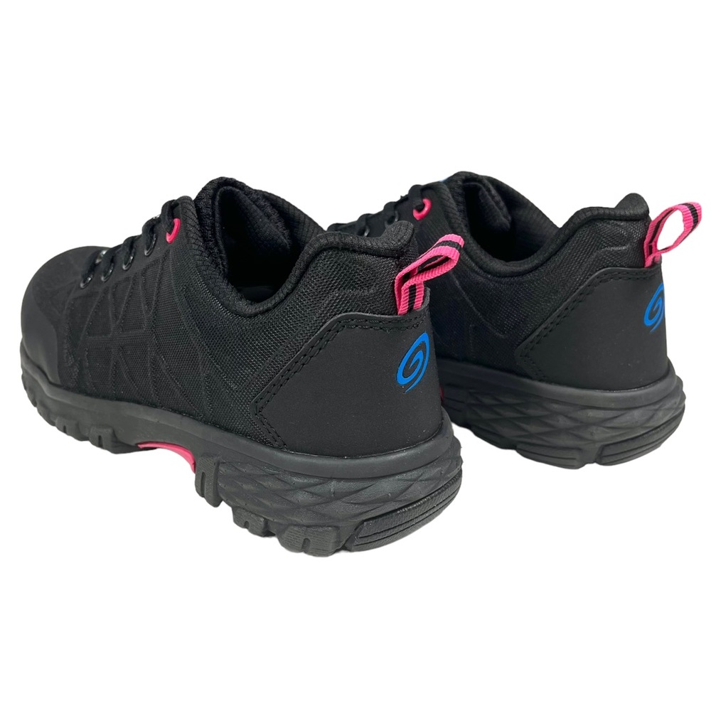 Nautilus Women’s 6.5 Safety Work‎ Shoes Black Pink Composite Toe - Picture 7 of 11